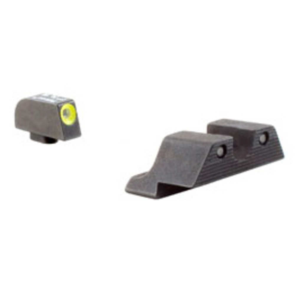 trijicon - HD Night Sights- Glock Standard Frames - GLK HD NIGHT SIGHT YEL FRNT OUTLINE for sale