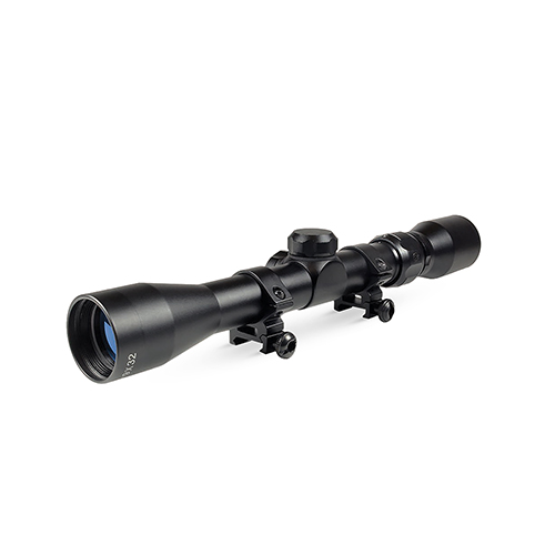 TRUGLO SCOPE BUCKLINE 3-9X32MM BDC BLACK W/WEAVER RINGS - for sale