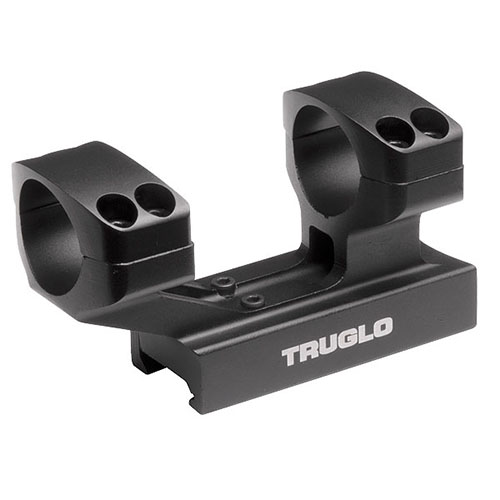 TRUGLO 1-PIECE PICATINNY RISER SCOPE MOUNT 1"HEIGHT 30MM RNGS - for sale