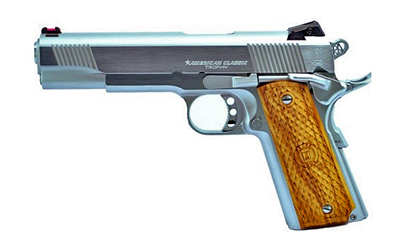 TRISTAR AMERICAN CLASSIC TRPHY 1911 .45ACP 5" CHROME/WOOD - for sale