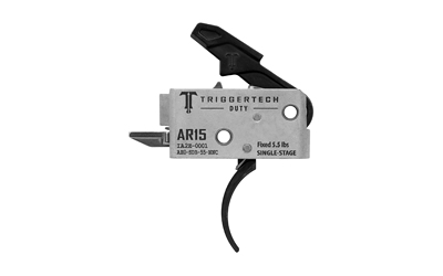 TRIGGERTECH AR-15 SINGLE STAGE BLACK DUTY FLAT 5.5LB - for sale