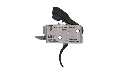 TRIGGERTECH AR10 SINGLE STAGE BLACK DUTY CURVED 3.5LB - for sale
