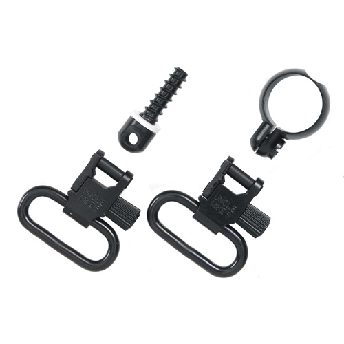 uncle mike's - Full Band - QD115 CF BL 1IN SLING SWIVEL SET for sale