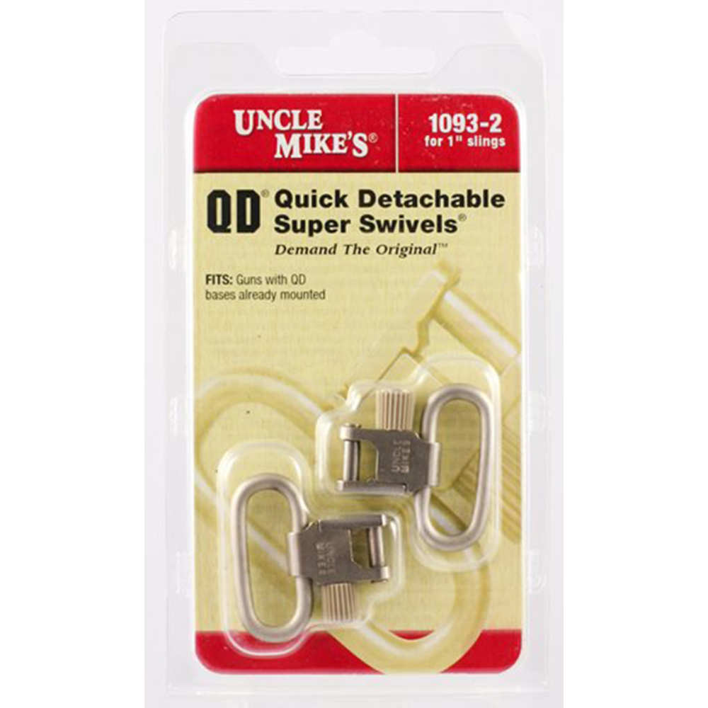 uncle mike's - QD SS - QDSS NKL 1IN SLING SWIVEL for sale