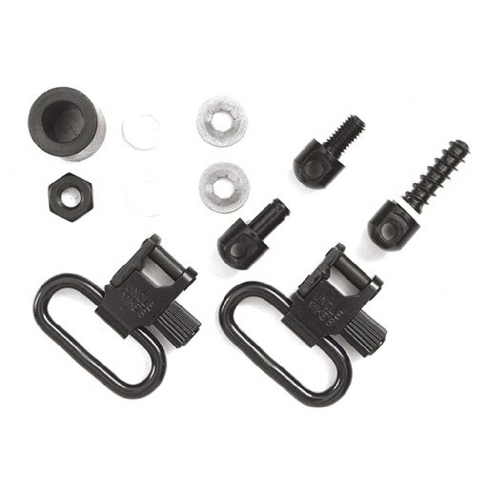 uncle mike's - Super Swivel - QD115 MCS BL 1IN SLING SWIVEL SET for sale