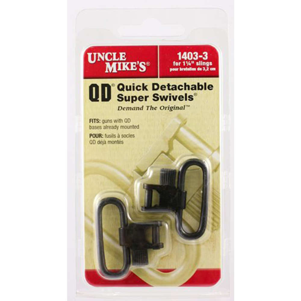 uncle mike's - Super Swivel - QDSS BL 1.25IN SLING SWIVEL for sale