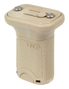 BCM VERTICAL GRIP SHORT FDE FITS KEYMOD RAILS - for sale