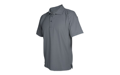 VERTX COLDBLACK S/S POLO GRY LRG - for sale