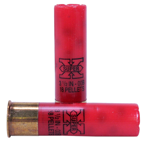 WINCHESTER SUPER-X 12GA 3.5" 00 BUCK 18 PELLETS 5RD 50BX/CS - for sale
