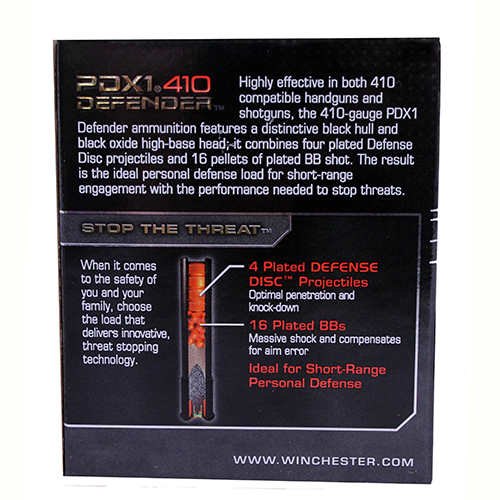 WINCHESTER PDX1 DEFENDER 410 3" 4DD/16BB 10RD 10BX/CS - for sale