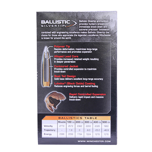WINCHESTER SUPREME 7MM-08 REM 140GR SILVERTIP 20RD 10BX/CS - for sale