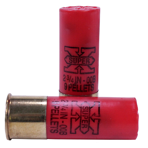 WINCHESTER SUPER-X 12GA 2.75" 00 BUCK 9 PELLETS 5RD 50BX/CS - for sale