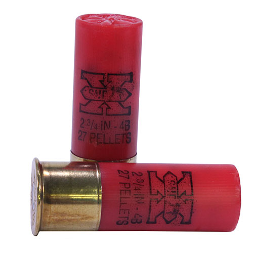 WINCHESTER SUPER-X 12GA 2.75" #4 BUCK 27 PELLETS 5RD 50BX/CS - for sale