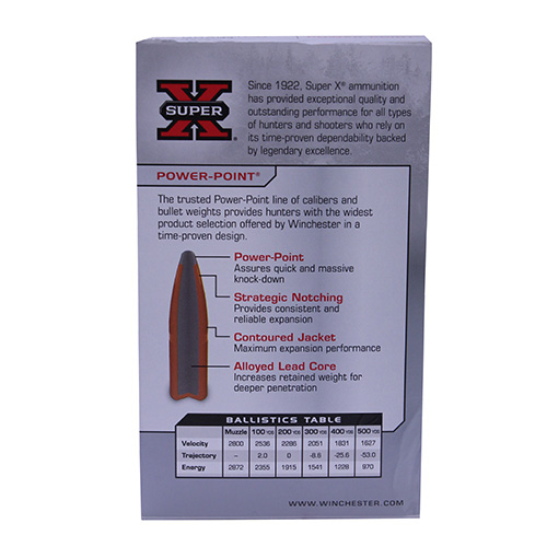 WINCHESTER SUPER-X 30-06 165GR POWER POINT 20RD 10BX/CS - for sale