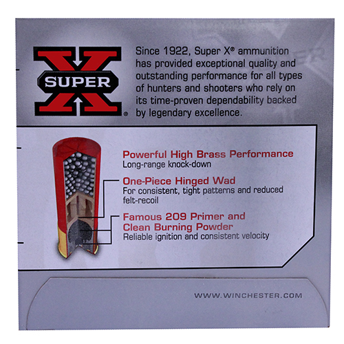 WINCHESTER SUPER-X 12GA 2.75" 1330FPS 1-1/4OZ 6 25RD 10BX/CS - for sale