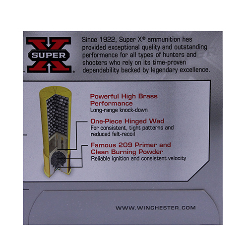 WINCHESTER SUPER-X 20GA 2.75" 1OZ #4 1220FPS 25RD 10BX/CS - for sale