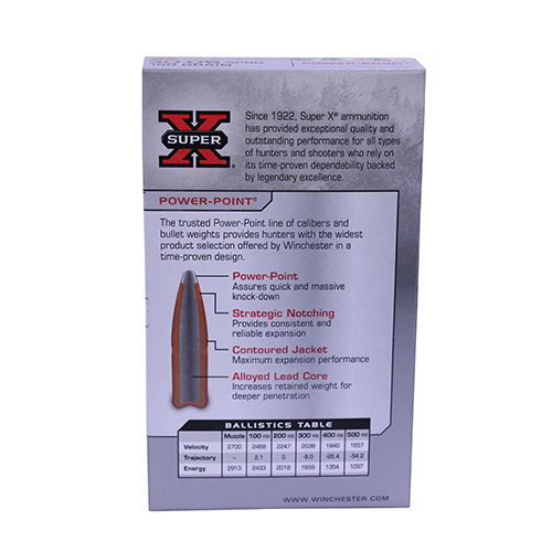 WINCHESTER SUPER-X 30-06 180GR POWER POINT 20RD 10BX/CS - for sale