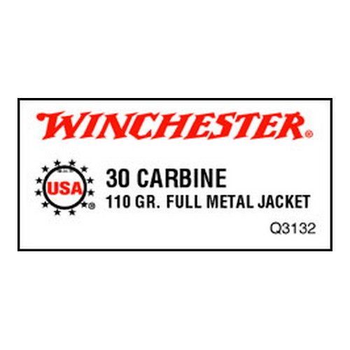 WIN USA 30 CARB 110GR FMJ 50/500 - for sale