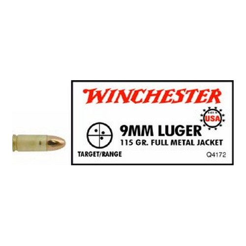 WIN USA 9MM 115GR FMJ 50/500 - for sale