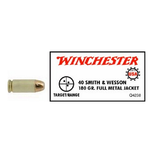 WIN USA 40SW 180GR FMJ 50/500 - for sale