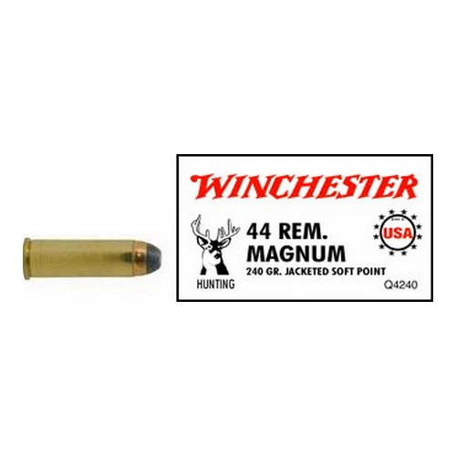 WIN USA 44MAG 240GR JSP 50/500 - for sale