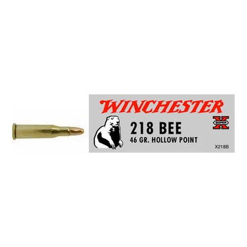 WINCHESTER SUPER-X 218 BEE 46GR JHP 50RD 10BX/CS - for sale