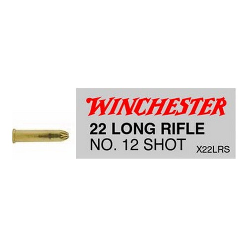 WINCHESTER SUPER-X 22LR #12 LEAD SHOTSHELLS 50RD 100BX/CS - for sale