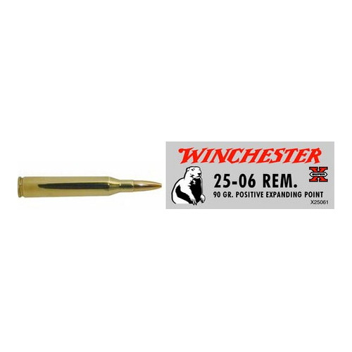 WINCHESTER SUPER-X 25-06 REM 90GR EXPAND PNT 20RD 10BX/CS - for sale