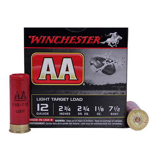 WIN AA TRGT 12GA 2.75" #7.5 25/250 - for sale