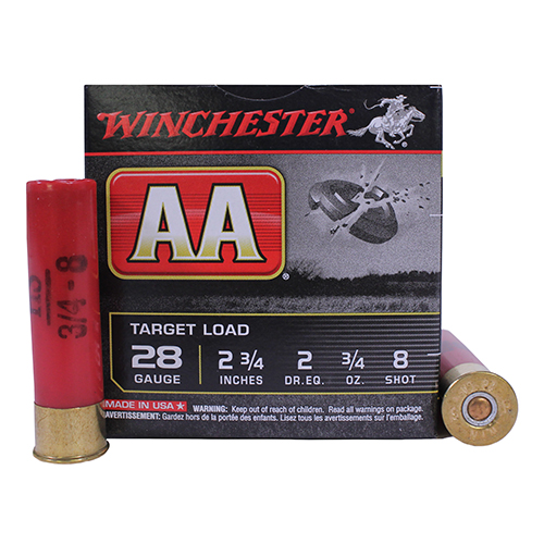 WIN AA TRGT 28GA 2-3/4" #8 25/250 - for sale