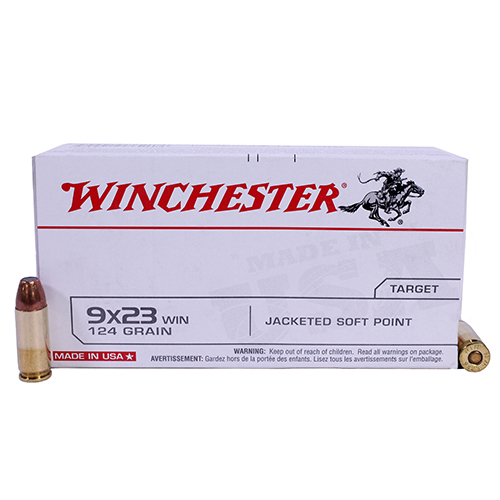 WIN USA 9X23WIN 124GR JSP 50/500 - for sale