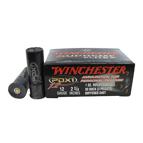 WINCHESTER DEFENDER 12GA 2.75" 1OZ SLUG/3-00 BUCK 10RD 10BX/C - for sale