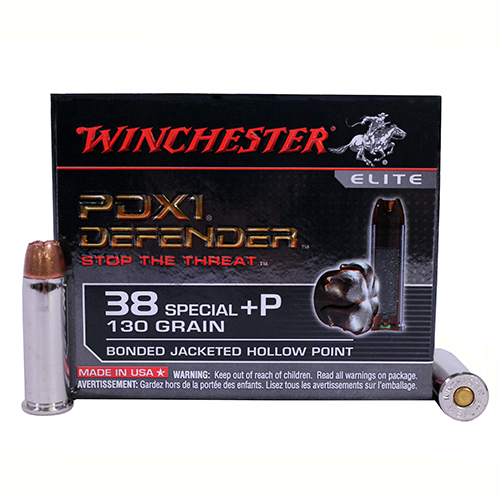 WINCHESTER SUPREME 38 SPECIAL +P 130GR PDX1 DEF 20RD 10BX/CS - for sale