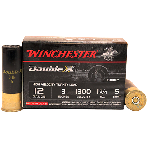 WINCHESTER TURKEY 12GA 3" #5 1300FPS 1-3/4OZ 10RD 10BX/CS - for sale