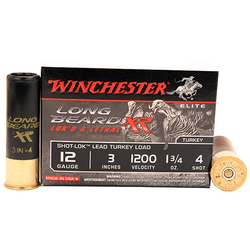 WINCHESTER LG BRD XR 12GA 3" 4 1200F SLOK 1.75OZ 10RD 10BX/CS - for sale