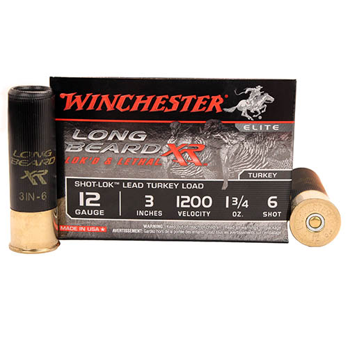 WINCHESTER LONG BEARD XR 12GA 3" 1-3/4OZ #6 10RD 10BX/CS - for sale