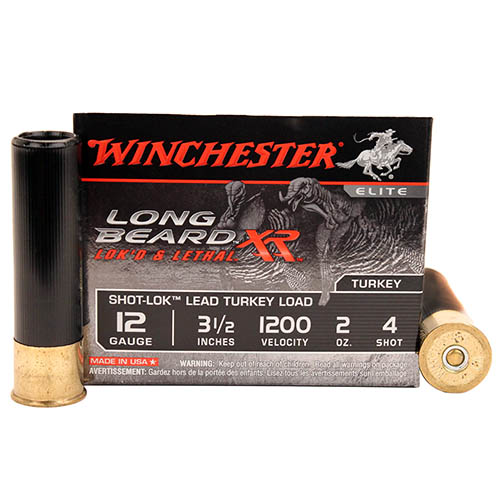 WINCHESTER LONG BEARD XR 12GA 3.5" 2OZ #4 10RD 10BX/CS - for sale
