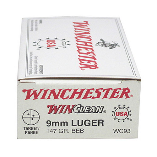 WINCHESTER WINCLEAN 9MM 147GR JSP 50RD 10BX/CS - for sale