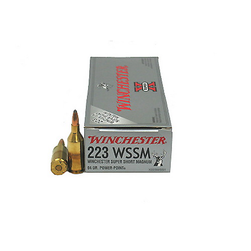 WINCHESTER SUPER-X 223 WSSM 64GR POWER POINT 20RD 10BX/CS - for sale