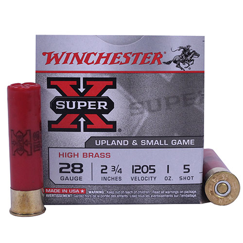 WINCHESTER SUPER-X 28GA 2.75" 1OZ #5 1205FPS 25RD 10BX/CS - for sale
