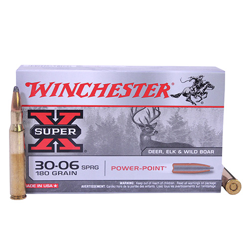 WINCHESTER SUPER-X 30-06 180GR POWER POINT 20RD 10BX/CS - for sale