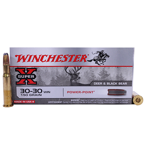 WINCHESTER SUPER-X 30-30 WIN 150GR POWER POINT 20RD 10BX/CS - for sale