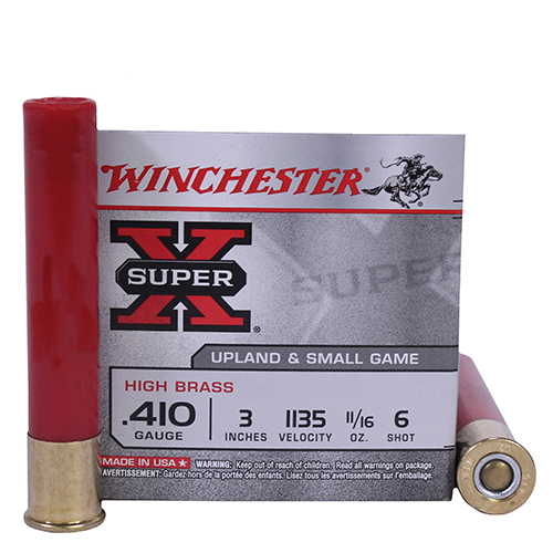 WINCHESTER SUPER-X 410 3" 1135FPS 11/16OZ 6 25RD 10BX/CS - for sale