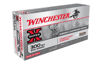 WINCHESTER 300 AAC SUBSONIC 200GR EXP HP 20RD 10BX/CS - for sale