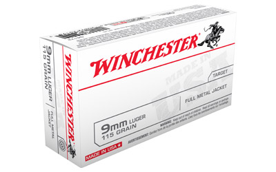 WIN USA 9MM 115GR FMJ 50/500 - for sale