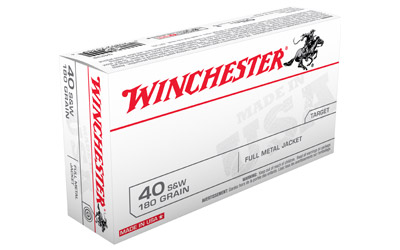 WIN USA 40SW 180GR FMJ 50/500 - for sale