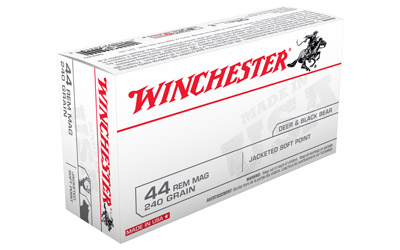 WIN USA 44MAG 240GR JSP 50/500 - for sale