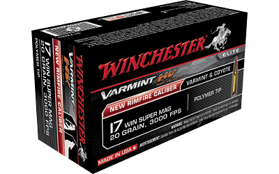 WINCHESTER VARMINT HV 17 WSM 20GR V-MAX 50RD 10BX/CS - for sale