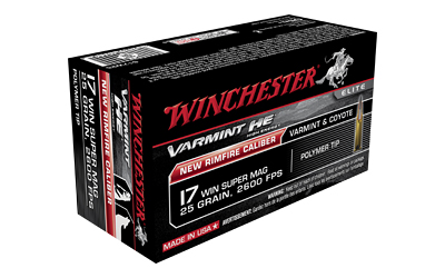 WINCHESTER VARMINT HE 17 WSM 25GR V-MAX 50RD 10BX/CS - for sale