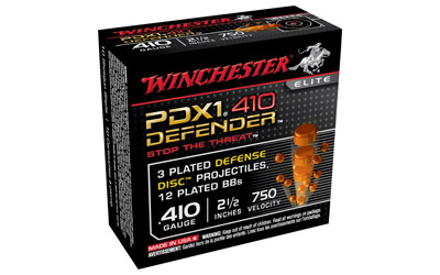 WINCHESTER SUPREME ELITE 410 2.5" 3DD/12BB PDX1 10RD 10BX/C - for sale